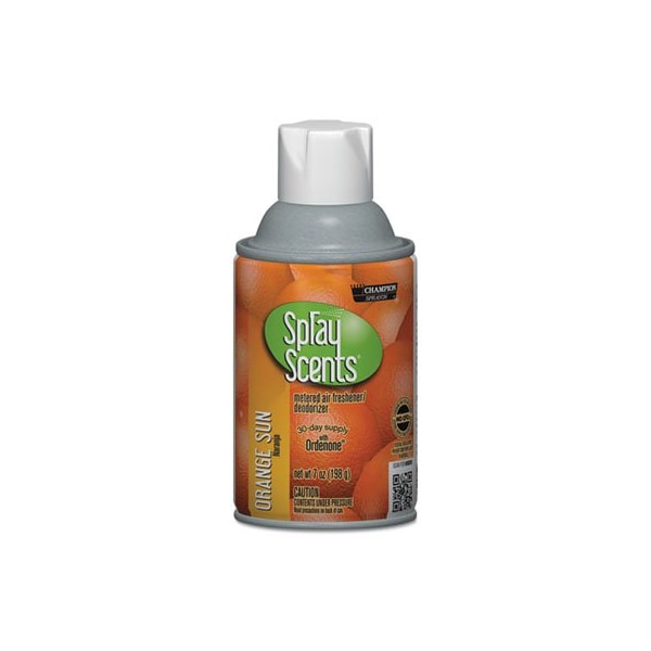 Chase Products ChaseProd, SPRAYSCENTS METERED AIR FRESHENER REFILL, ORANGE SUN, 7 OZ AEROSOL, 12PK 5182 - main